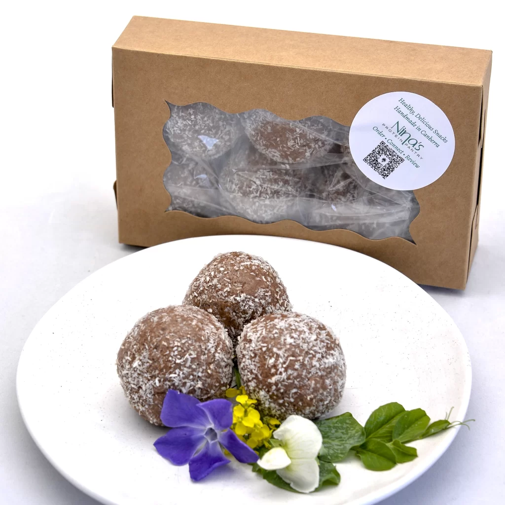 Vegan Choc Protein Balls (6)